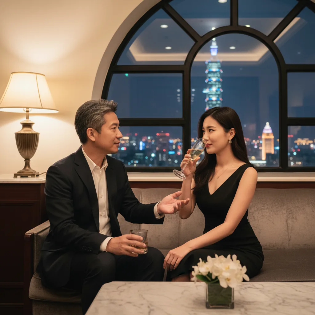 聊天互動情境示意圖